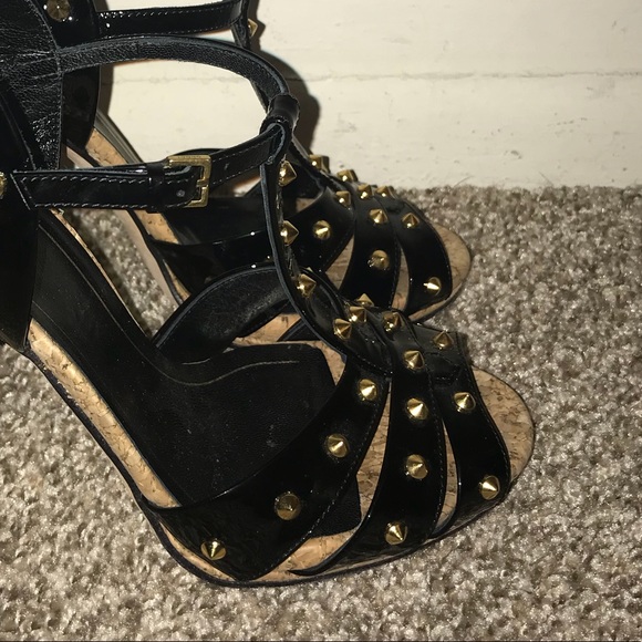 Gucci Black Sandals Size 37.5 - Picture 4 of 8
